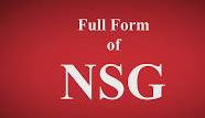 NSG full form and meaning in hindi language