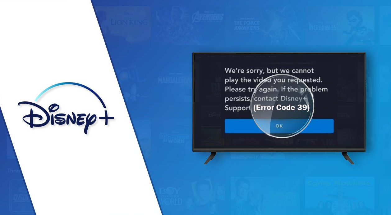 How to Fix Disney Plus Error Code 39