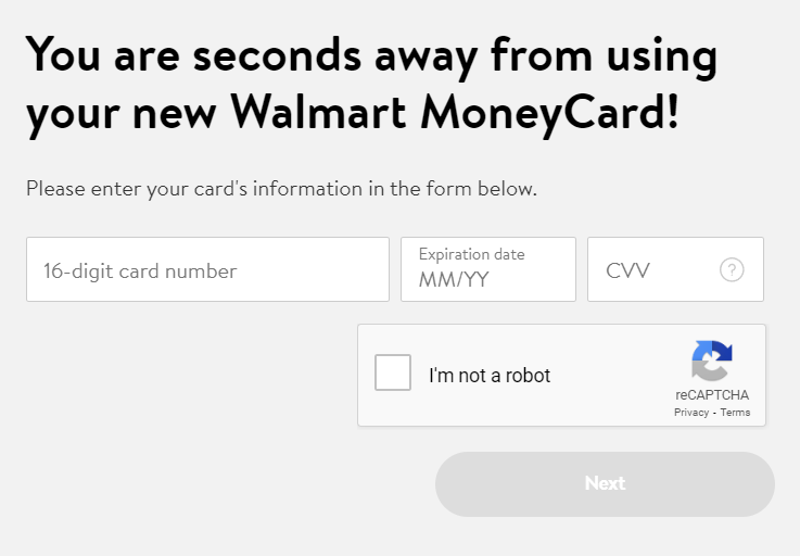 How to Register your Walmart MoneyCard at walmartmoneycard.com/activate
