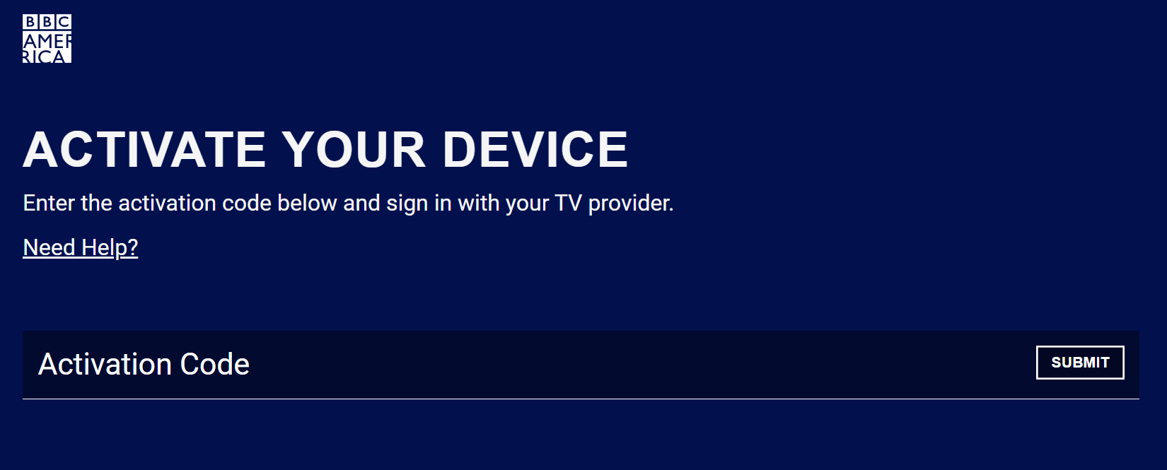 Access BBC America On Your Favorite Device at bbcamerica.com/activate