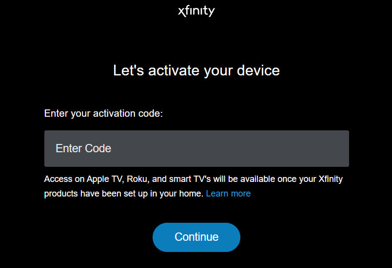 Activate the Xfinity Stream App on Your Devices at xfinity.com/authorize