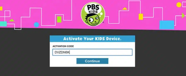 Getting Kids Tuned Into PBS via pbskids.org/activate