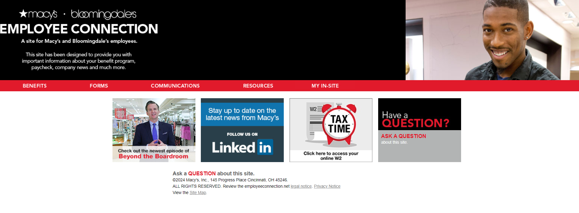 Getting Started with Macy’s Insite at EmployeeConnection.net