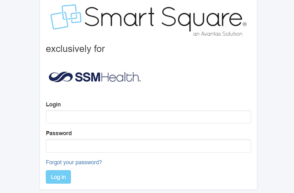 Accessing Your SSM Health Account at https://ssm.smart-square.com/