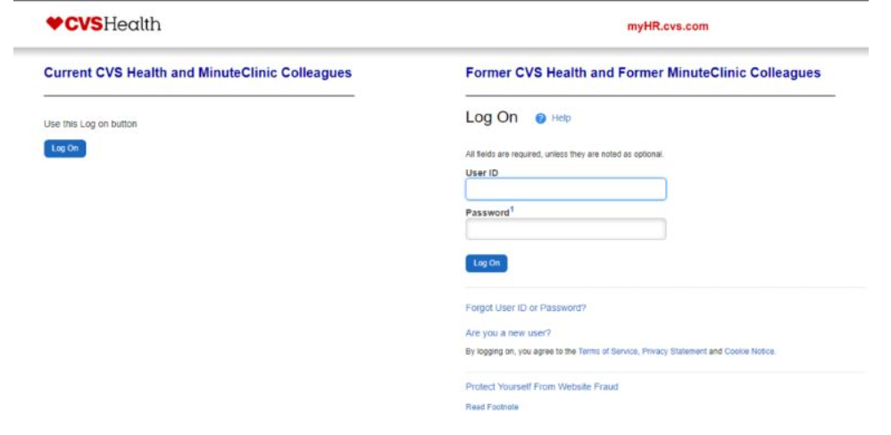 MyHR CVS Login – MyCVSHR Employee Login Portal Official 2024